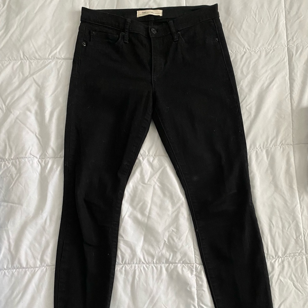 Gap Black “True Skinny” Jeans
